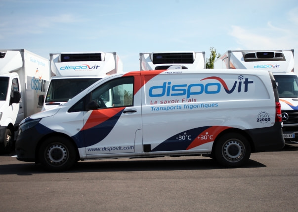 Camion frigorifique petits volumes