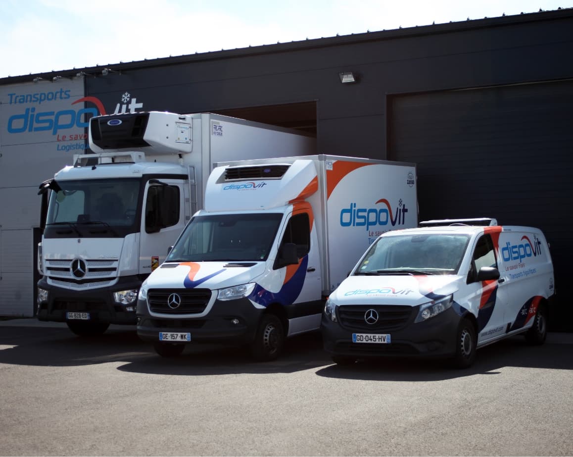 Nos moyens de transport frigorifique