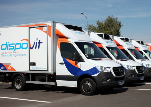 Camion frigorifique grands volumes