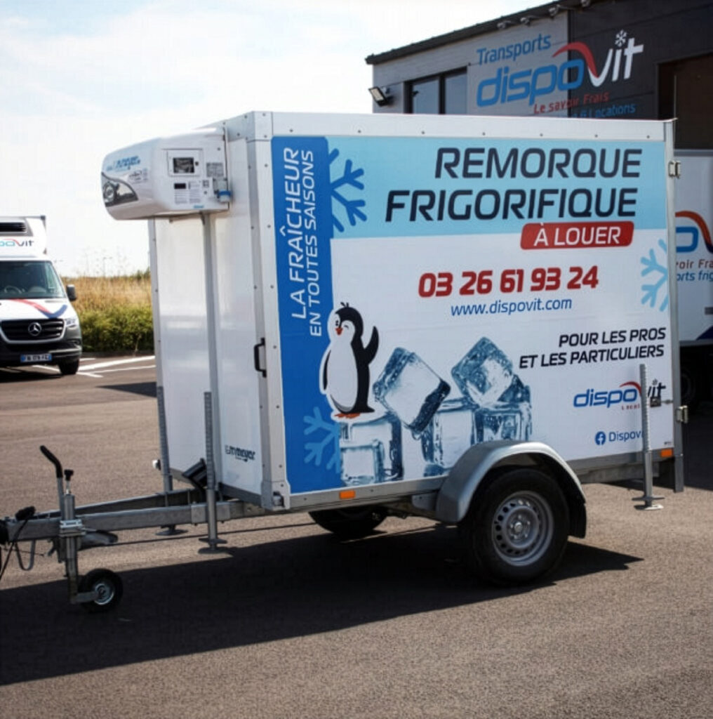 Dispovit | Location remorque frigorifique